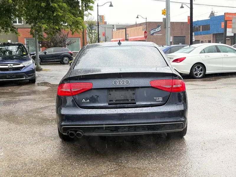 2015 Audi A4 Progressive plus, modrá, 154 045 km, dovoz Kanada — foto 4 z 12