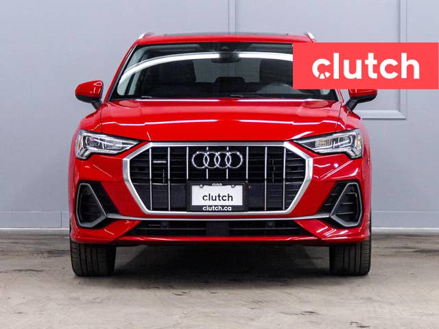 2019 Audi Q3 Progressiv, červená, 84 960 km, dovoz Kanada — foto 2 z 20