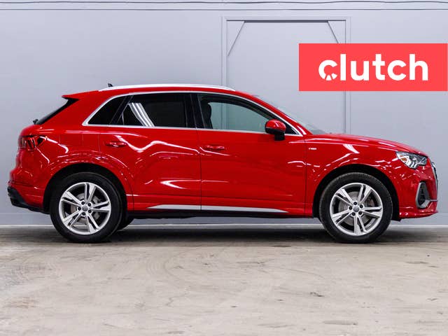 2019 Audi Q3 Progressiv, červená, 84 960 km, dovoz Kanada — foto 3 z 20