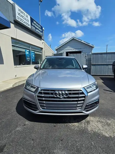2018 Audi Q5 Technik, šedá, 143 194 km, dovoz Kanada — foto 2 z 5