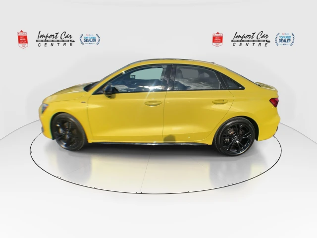 2026 Audi A3 Progressiv, žlutá, 18 093 km, dovoz Kanada — foto 5 z 20