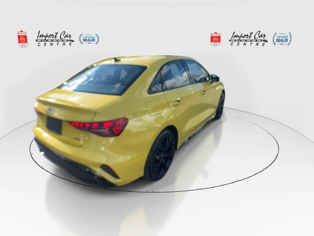 2026 Audi A3 Progressiv, žlutá, 18 093 km, dovoz Kanada — foto 8 z 20