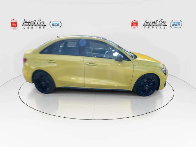 2026 Audi A3 Progressiv, žlutá, 18 093 km, dovoz Kanada — foto 9 z 20