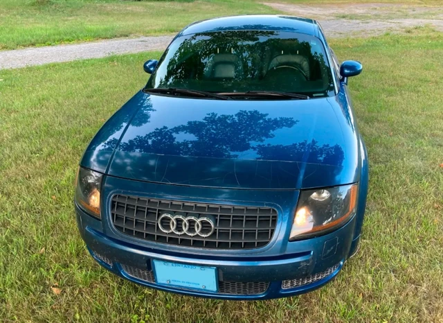 2003 Audi Tt, modrá, 191 961 km, dovoz Kanada — foto 2 z 5