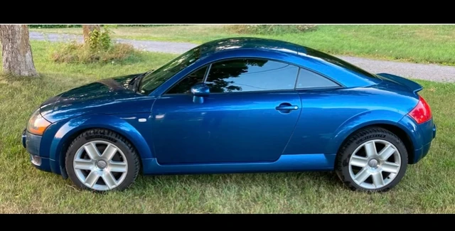 2003 Audi Tt, modrá, 191 961 km, dovoz Kanada — foto 3 z 5