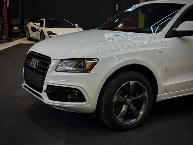 2015 Audi Sq5 Technik, bílá, 71 775 km, dovoz Kanada — foto 2 z 5
