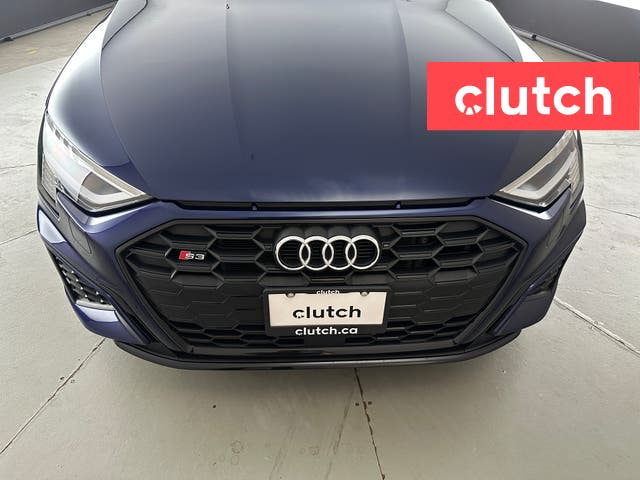 2022 Audi S3 Technik, modrá, 53 040 km, dovoz Kanada — foto 14 z 20