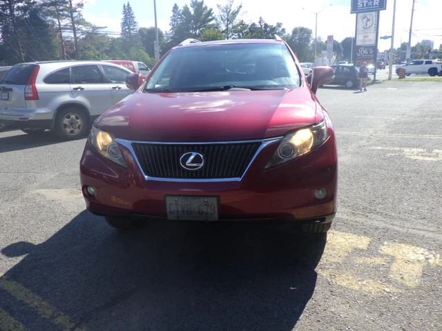 2012 Lexus RX350, červená, 184 500 km, dovoz Kanada — foto 2 z 5