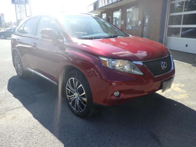 2012 Lexus RX350, červená, 184 500 km, dovoz Kanada — foto 3 z 5