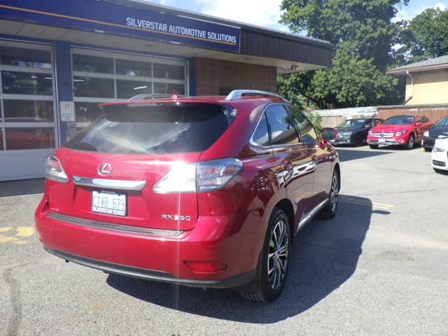 2012 Lexus RX350, červená, 184 500 km, dovoz Kanada — foto 5 z 5