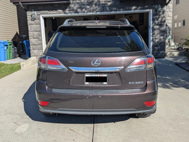 2013 Lexus Rx, hnědá, 191 200 km, dovoz Kanada — foto 4 z 5