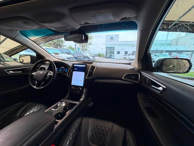 2024 Ford Edge Titanium, šedá, 44 758 km, dovoz Kanada — foto 9 z 18