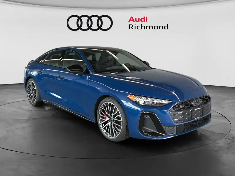 2026 Audi S5 Progressiv, modrá, 90 km, dovoz Kanada — foto 3 z 12