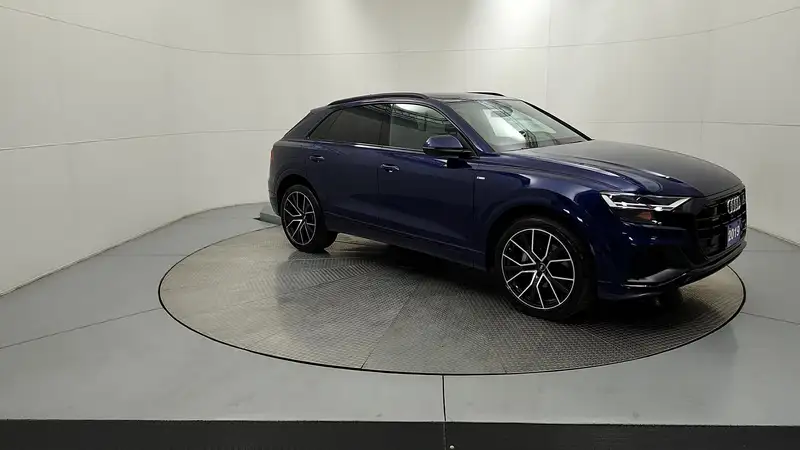 2019 Audi Q8 PROGRESSIV, modrá, 96 933 km, dovoz Kanada — foto 2 z 12