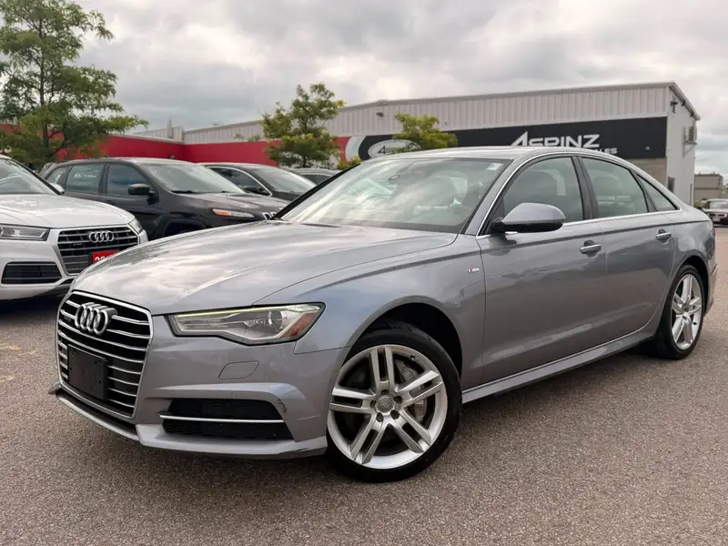 2016 Audi A6 Technik, stříbrná, 106 000 km, dovoz Kanada — foto 2 z 12