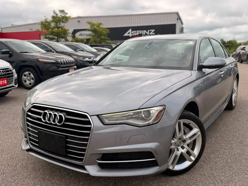 2016 Audi A6 Technik, stříbrná, 106 000 km, dovoz Kanada — foto 3 z 12