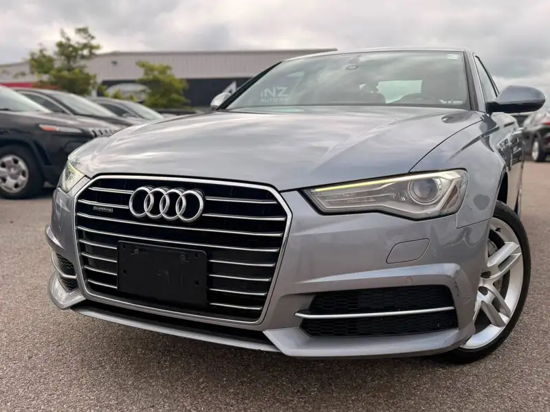 2016 Audi A6 Technik, stříbrná, 106 000 km, dovoz Kanada — foto 5 z 12