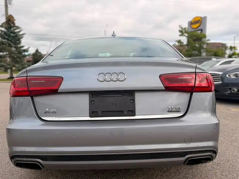 2016 Audi A6 Technik, stříbrná, 106 000 km, dovoz Kanada — foto 7 z 12