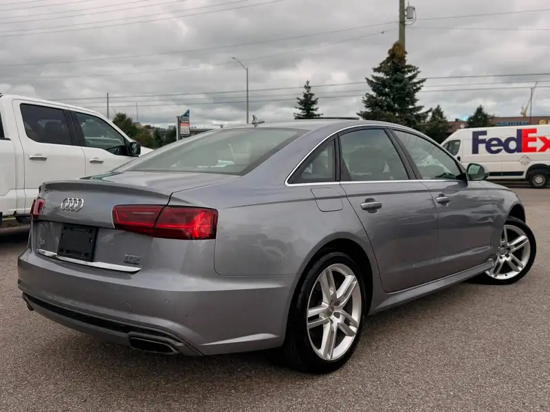 2016 Audi A6 Technik, stříbrná, 106 000 km, dovoz Kanada — foto 8 z 12