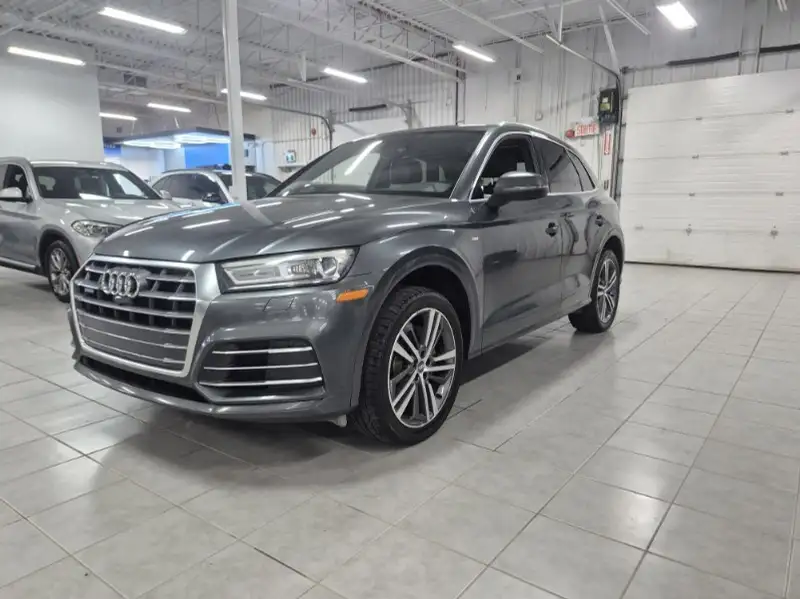 2018 Audi Q5 Progressiv, šedá, 165 483 km, dovoz Kanada — foto 3 z 12