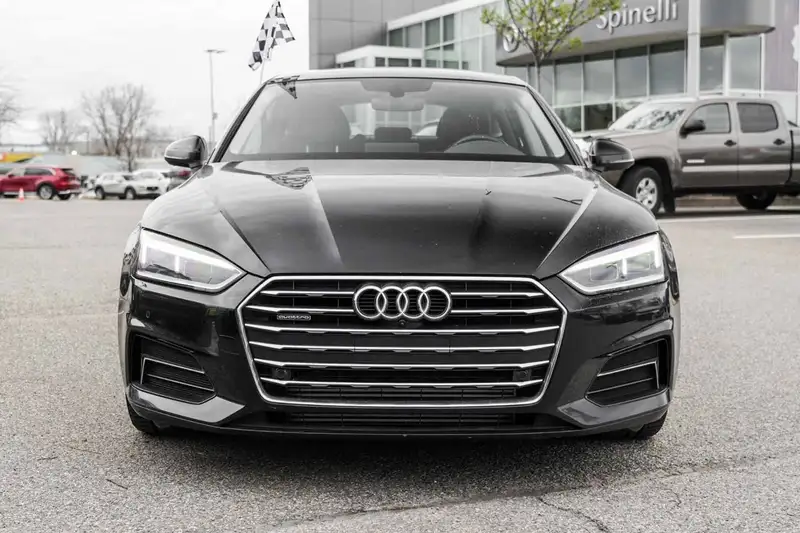 2019 Audi A5 Technik, černá, 63 421 km, dovoz Kanada — foto 3 z 12