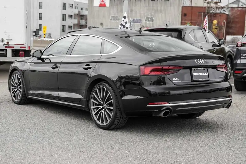 2019 Audi A5 Technik, černá, 63 421 km, dovoz Kanada — foto 5 z 12