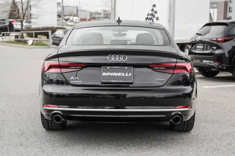 2019 Audi A5 Technik, černá, 63 421 km, dovoz Kanada — foto 6 z 12
