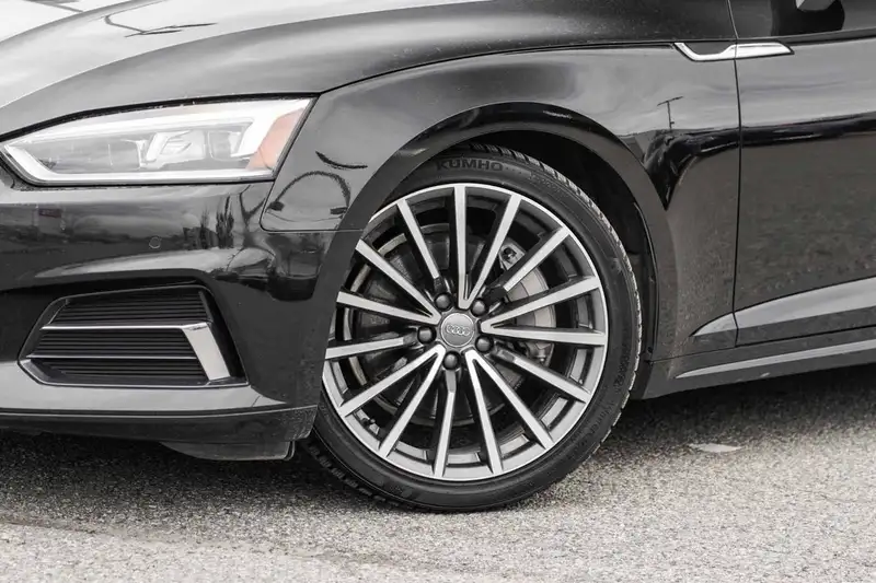 2019 Audi A5 Technik, černá, 63 421 km, dovoz Kanada — foto 8 z 12