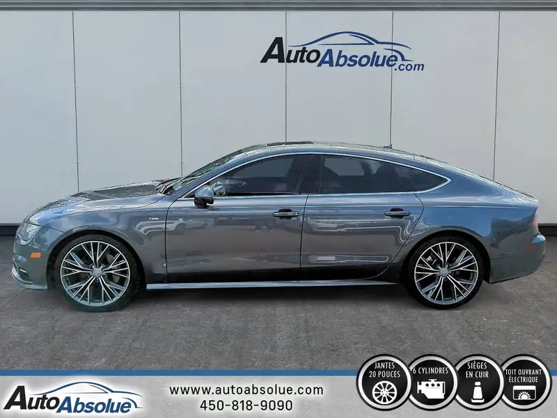 2018 Audi A7 Technik, šedá, 192 000 km, dovoz Kanada — foto 2 z 12