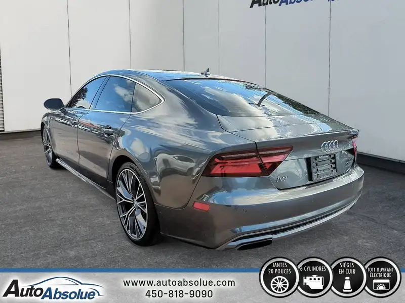 2018 Audi A7 Technik, šedá, 192 000 km, dovoz Kanada — foto 3 z 12
