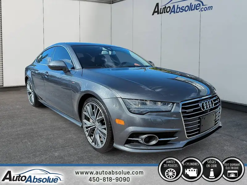 2018 Audi A7 Technik, šedá, 192 000 km, dovoz Kanada — foto 5 z 12