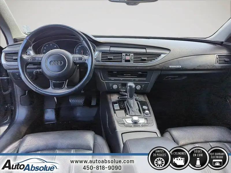 2018 Audi A7 Technik, šedá, 192 000 km, dovoz Kanada — foto 8 z 12
