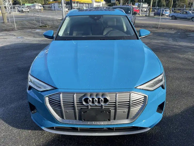 2019 Audi E-Tron Progressiv quattro, modrá, 116 514 km, dovoz Kanada — foto 2 z 12