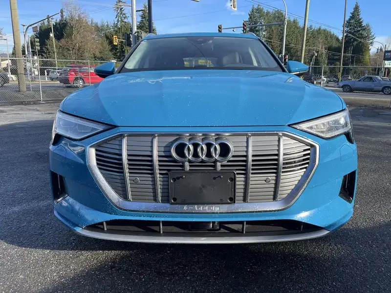 2019 Audi E-Tron Progressiv quattro, modrá, 116 514 km, dovoz Kanada — foto 3 z 12