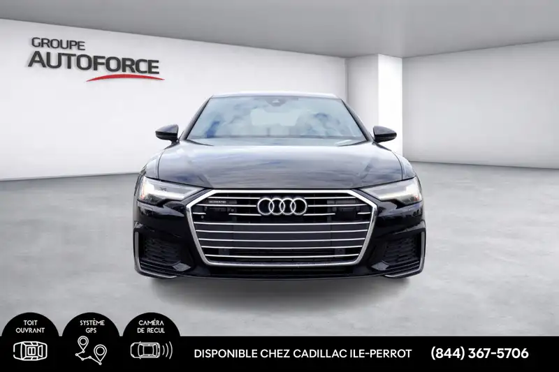 2019 Audi A6 Progressiv, černá, 75 995 km, dovoz Kanada — foto 2 z 12