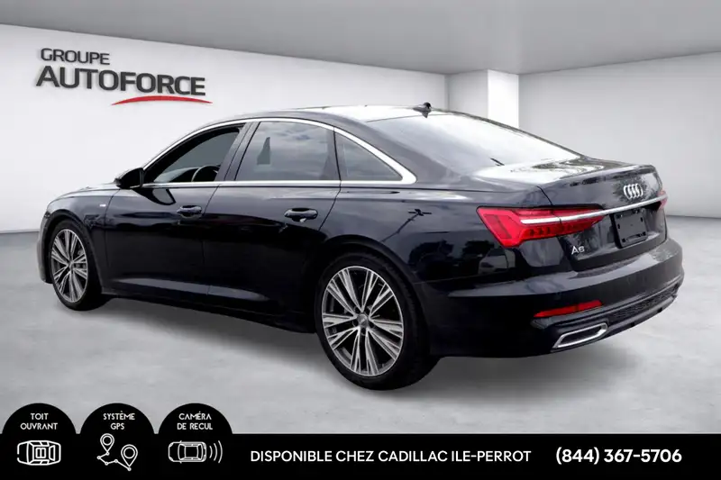 2019 Audi A6 Progressiv, černá, 75 995 km, dovoz Kanada — foto 4 z 12
