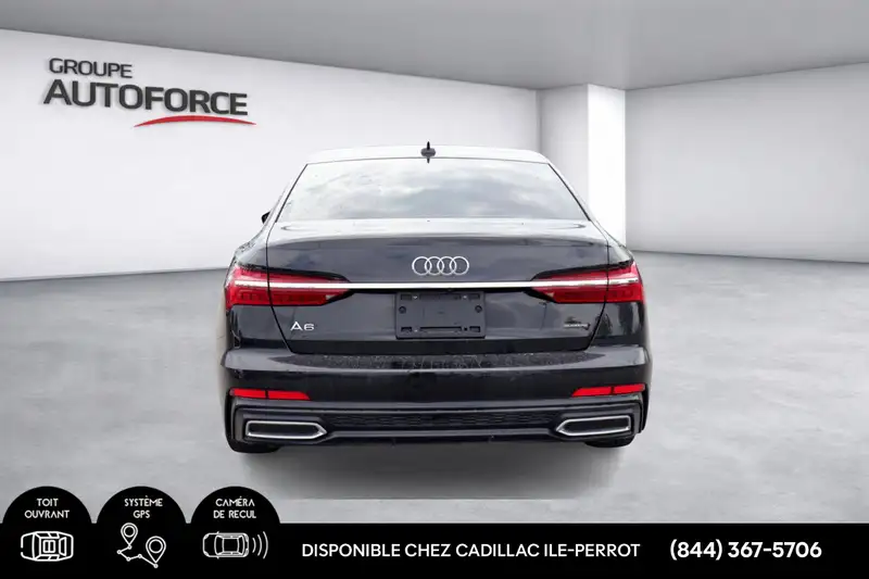 2019 Audi A6 Progressiv, černá, 75 995 km, dovoz Kanada — foto 5 z 12