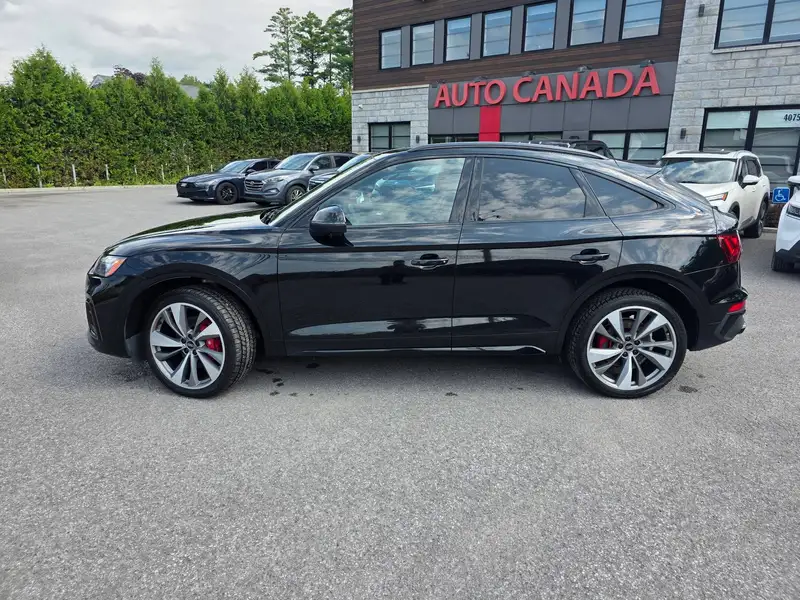 2023 Audi SQ5 Progressiv, černá, 91 818 km, dovoz Kanada — foto 2 z 12