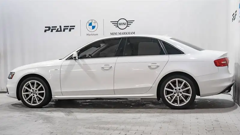 2016 Audi A4 Progressiv plus, bílá, 148 937 km, dovoz Kanada — foto 2 z 12