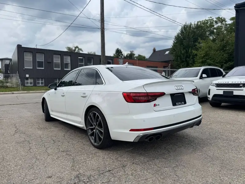 2018 Audi S4 Technik, bílá, 164 194 km, dovoz Kanada — foto 3 z 12