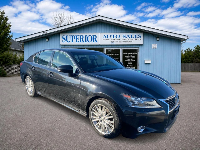 2013 Lexus Gs Technology Package, černá, 301 146 km, dovoz Kanada — foto 2 z 5
