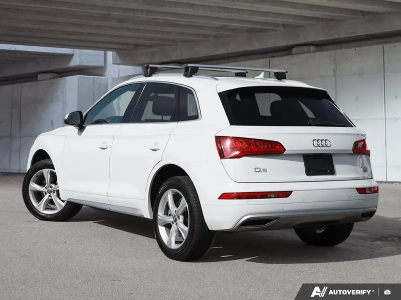 2018 Audi Q5 Progressiv, bílá, 133 613 km, dovoz Kanada — foto 5 z 12