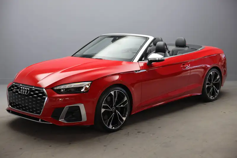 2022 Audi S5 Technik, červená, 58 000 km, dovoz Kanada — foto 2 z 12