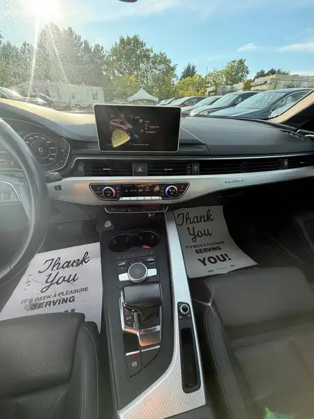 2017 Audi A4 Technik, černá, 87 000 km, dovoz Kanada — foto 11 z 12