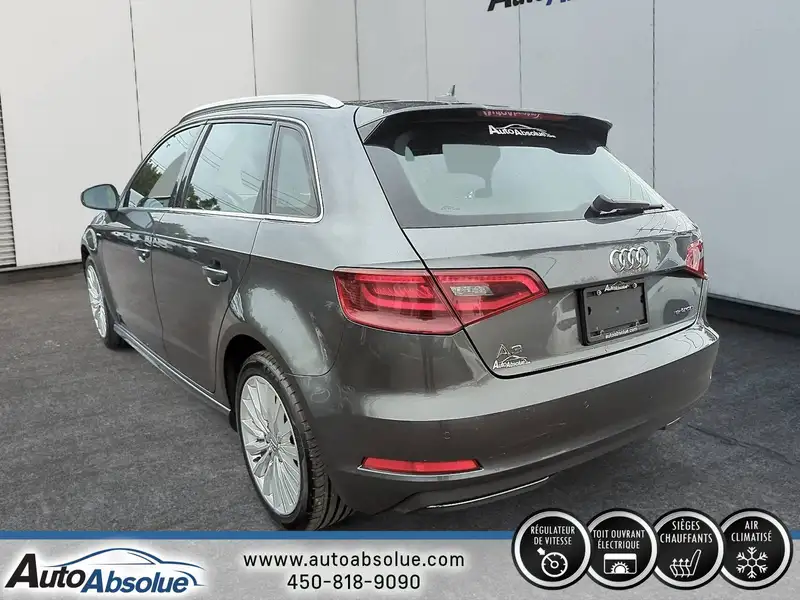 2016 Audi A3 Premium Plus, šedá, 166 000 km, dovoz Kanada — foto 3 z 12