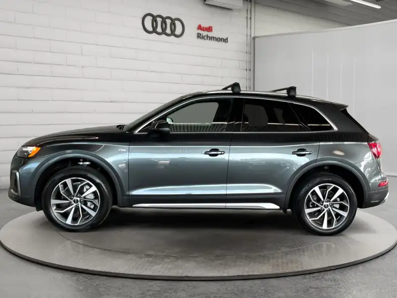 2023 Audi Q5 Progressiv, šedá, 45 674 km, dovoz Kanada — foto 8 z 12