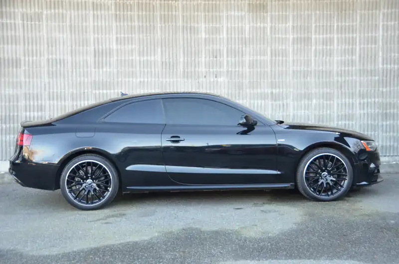 2017 Audi A5 2dr Cpe Auto Progressiv, černá, 91 000 km, dovoz Kanada — foto 7 z 12