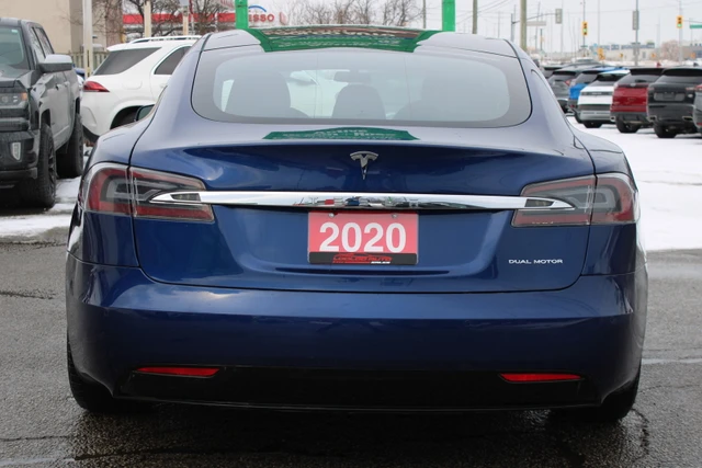 2020 Tesla Model S LONG RANGE PLUS, modrá, 113 430 km, dovoz Kanada — foto 6 z 20