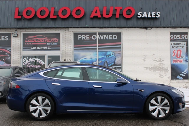 2020 Tesla Model S LONG RANGE PLUS, modrá, 113 430 km, dovoz Kanada — foto 8 z 20