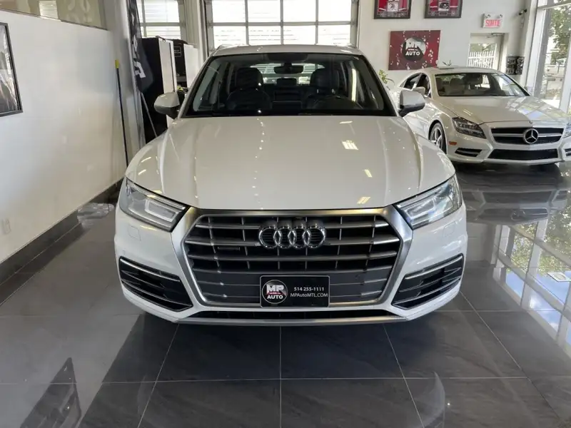 2018 Audi Q5 Progressiv, bílá, 174 027 km, dovoz Kanada — foto 2 z 12